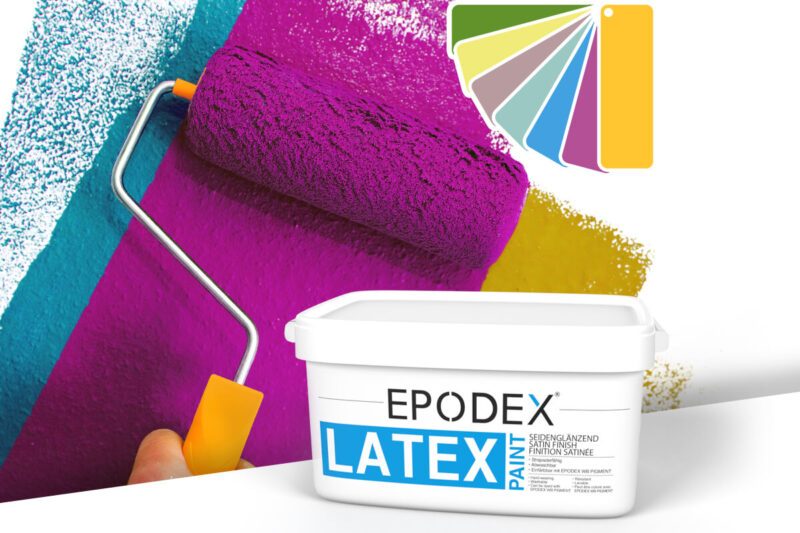 Latex paint epodex bunt 1