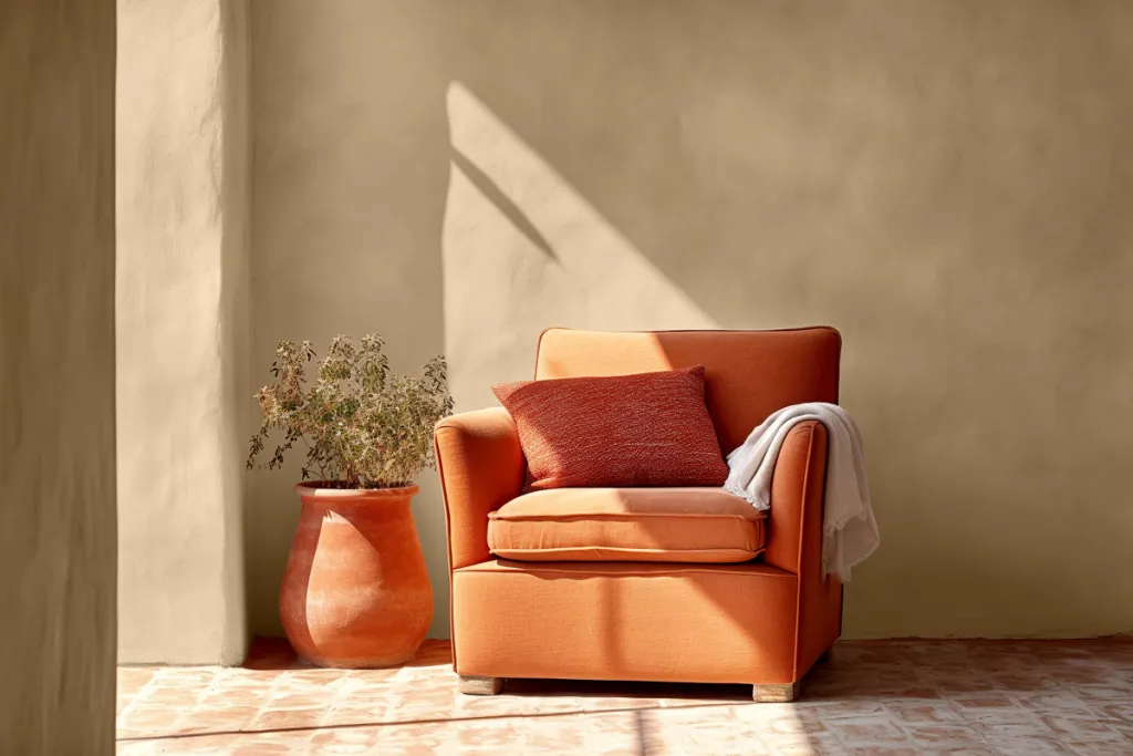 limewash kalkfarbe peinture chaux brown beige 1