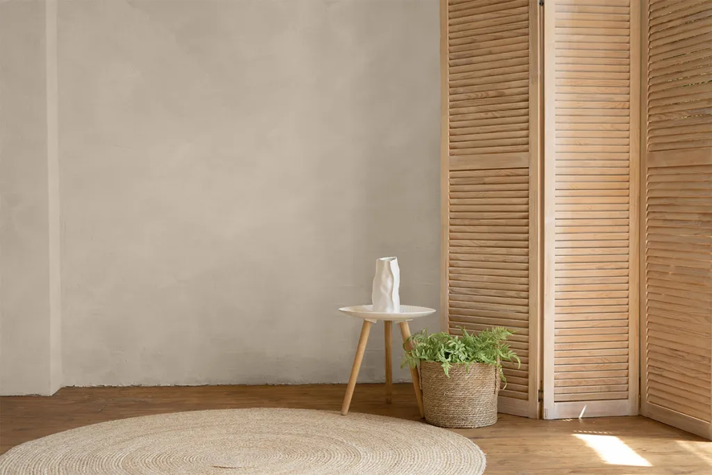 limewash kalkfarbe peinture chaux olive grey 1