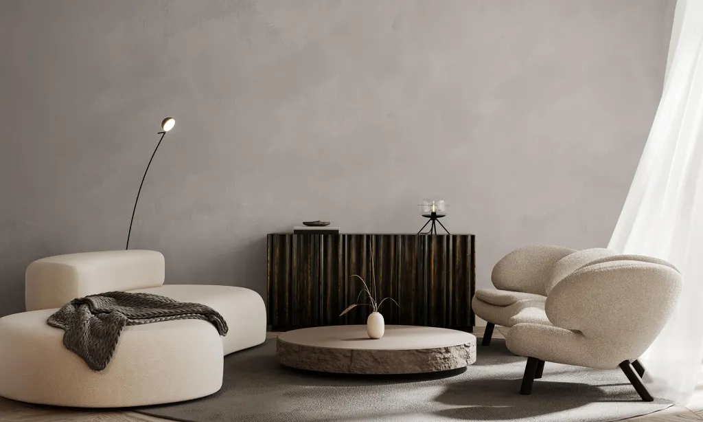 limewash kalkfarbe peinture chaux taupe 1